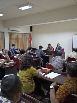 Badan Penjaminan Mutu menyelenggarakan Rapat Tinjuan Manajemen Universitas